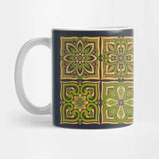 Moroccan Tiles - citrus Mug